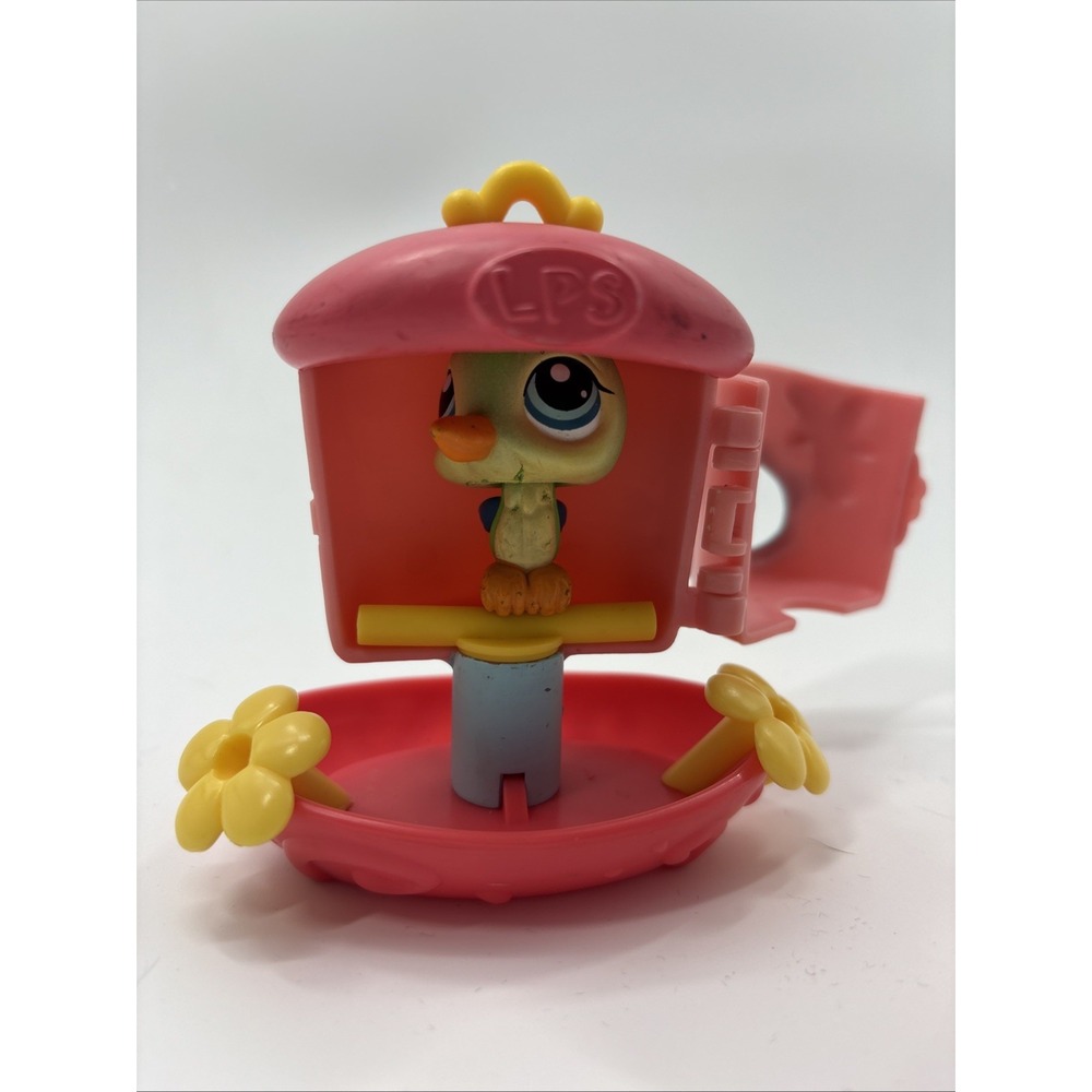 Littlest Pet Shop Portable‎ Pets Hummingbird House Bird Bath #208